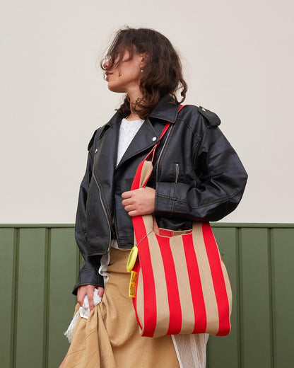 Sac Candy-Cane Rouge